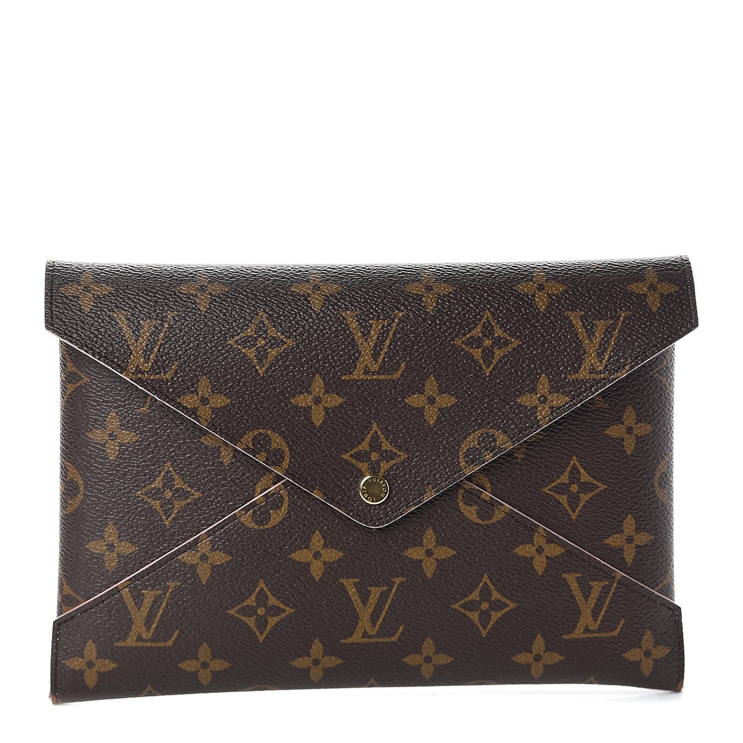 Monogram Large Kirigami Pochette Insert Rose Ballerine