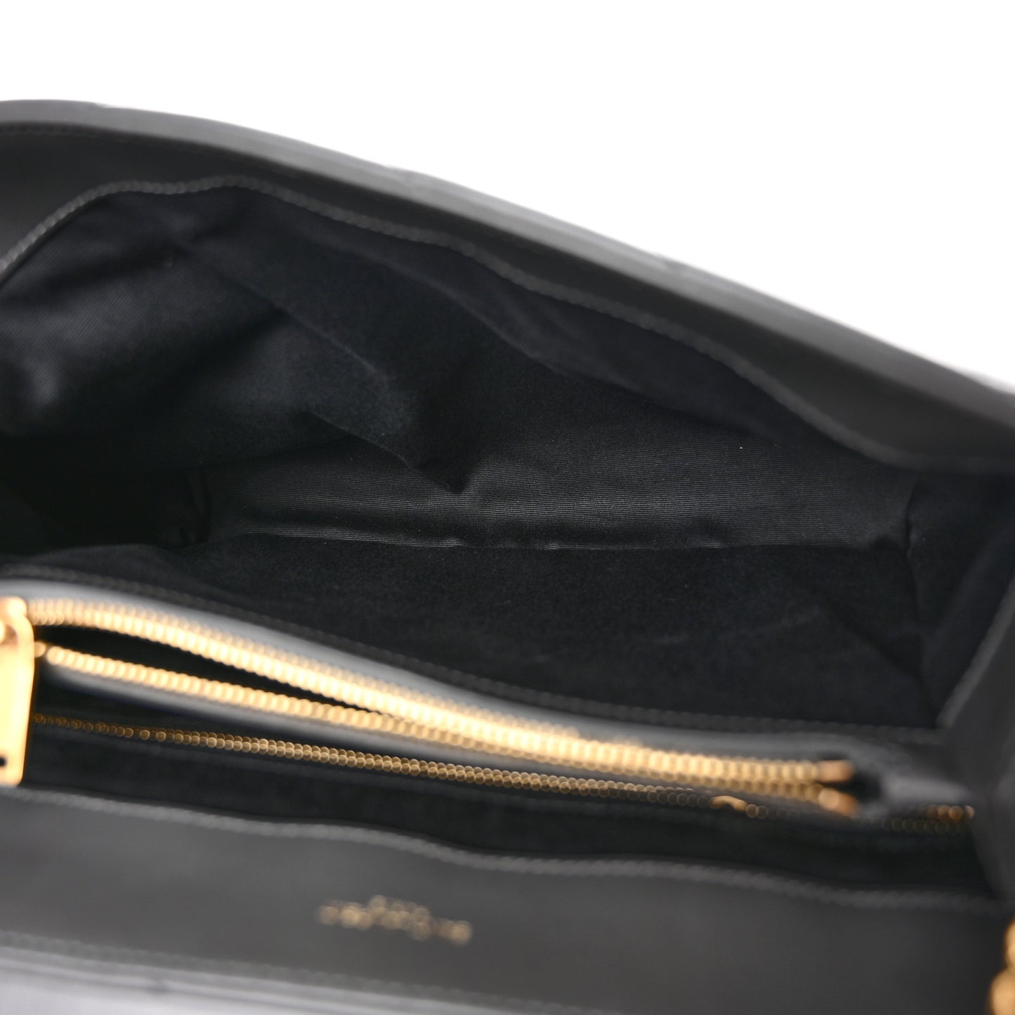 Calfskin Y Quilted Monogram Medium Loulou Chain Satchel Storm