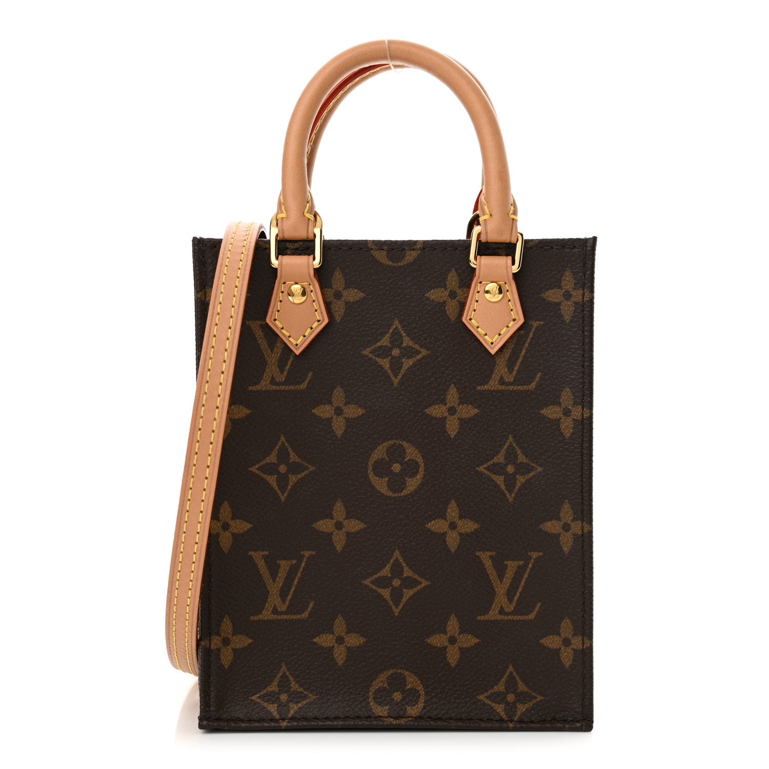 Louis Vuitton Monogram Petit Sac Plat 1 of 9