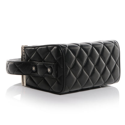 Chanel Lambskin Quilted Box Bag Black 4 of 9