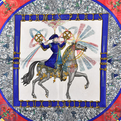 Hermes Silk Feux D'Artifice Scarf 90 2 of 3
