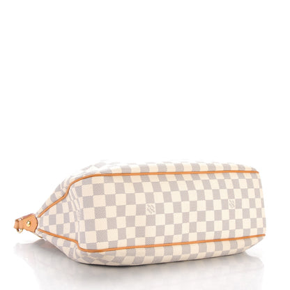 Louis Vuitton Damier Azur Siracusa MM 4 of 9