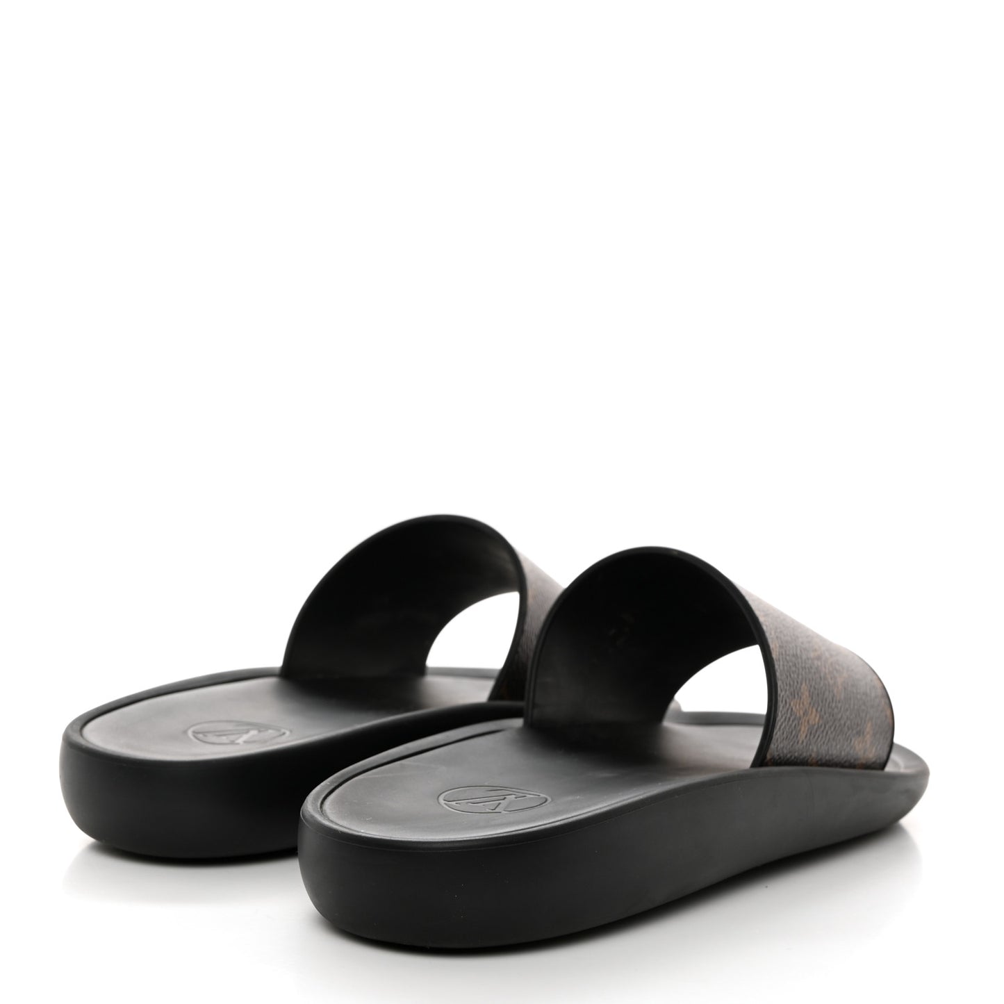 Monogram Sunbath Flat Mules 39