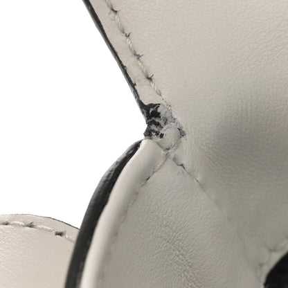 Prada Soft Calfskin Triangle Arque Flap Shoulder Bag White 10 of 10