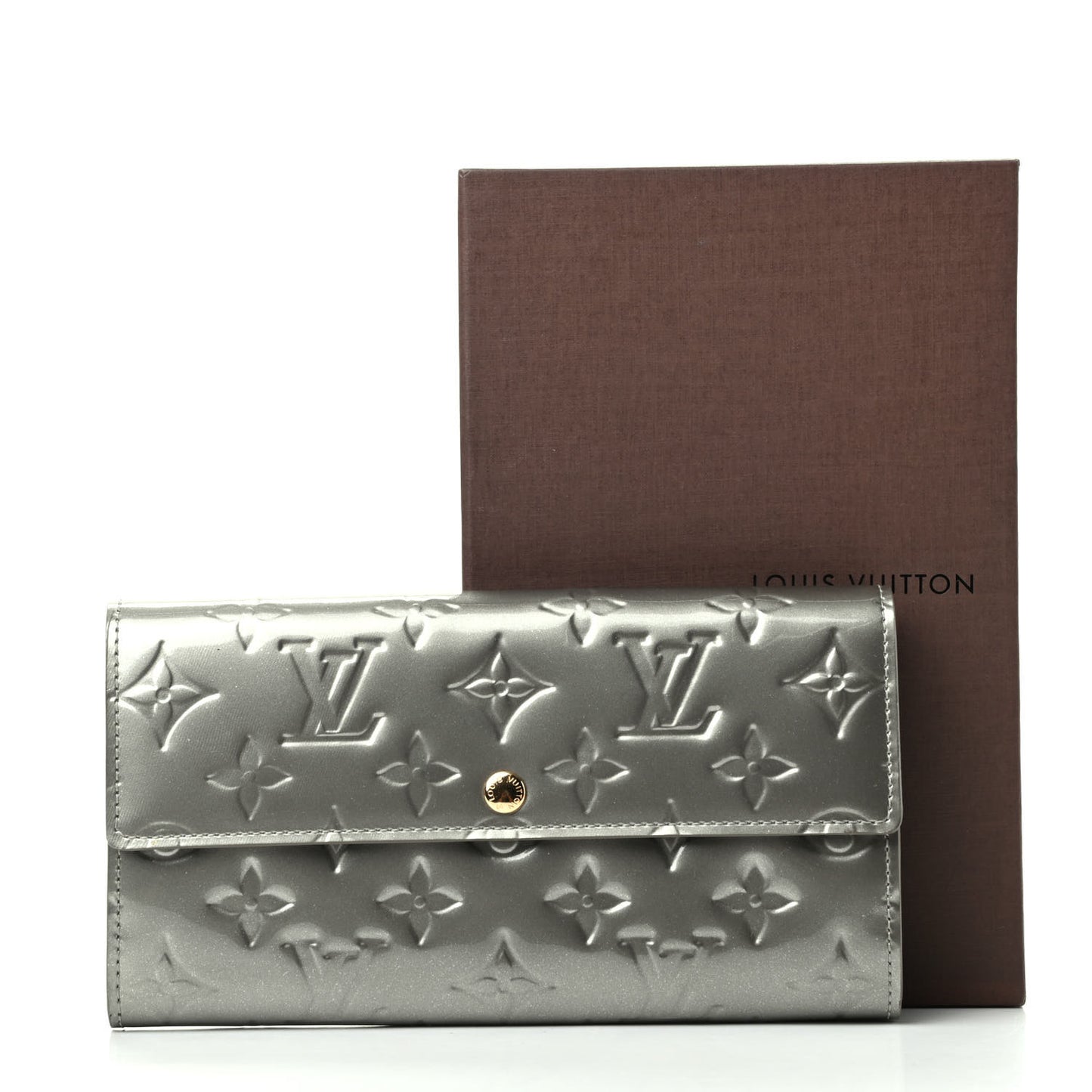 Vernis Sarah Wallet Gris Art Deco