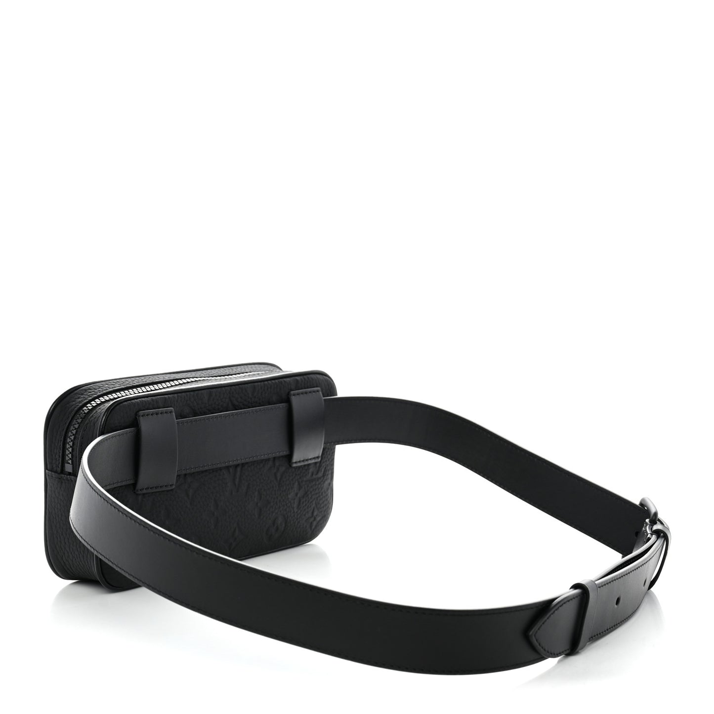 Taurillon Monogram Uniformes Solar Ray Soft Pochette Volga Belt Bag Black