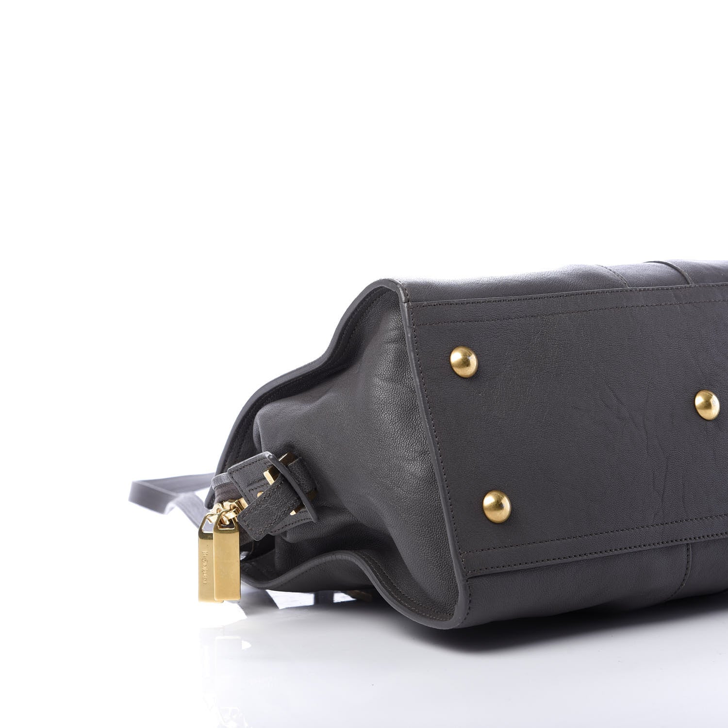 Saint Laurent Sheepskin Small Cabas ChYc Grey 6 of 11