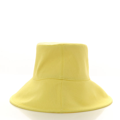 Hermes Toile De Chanvre Cotton Stretch Gaelle Hat Jaune Soleil 6 of 8