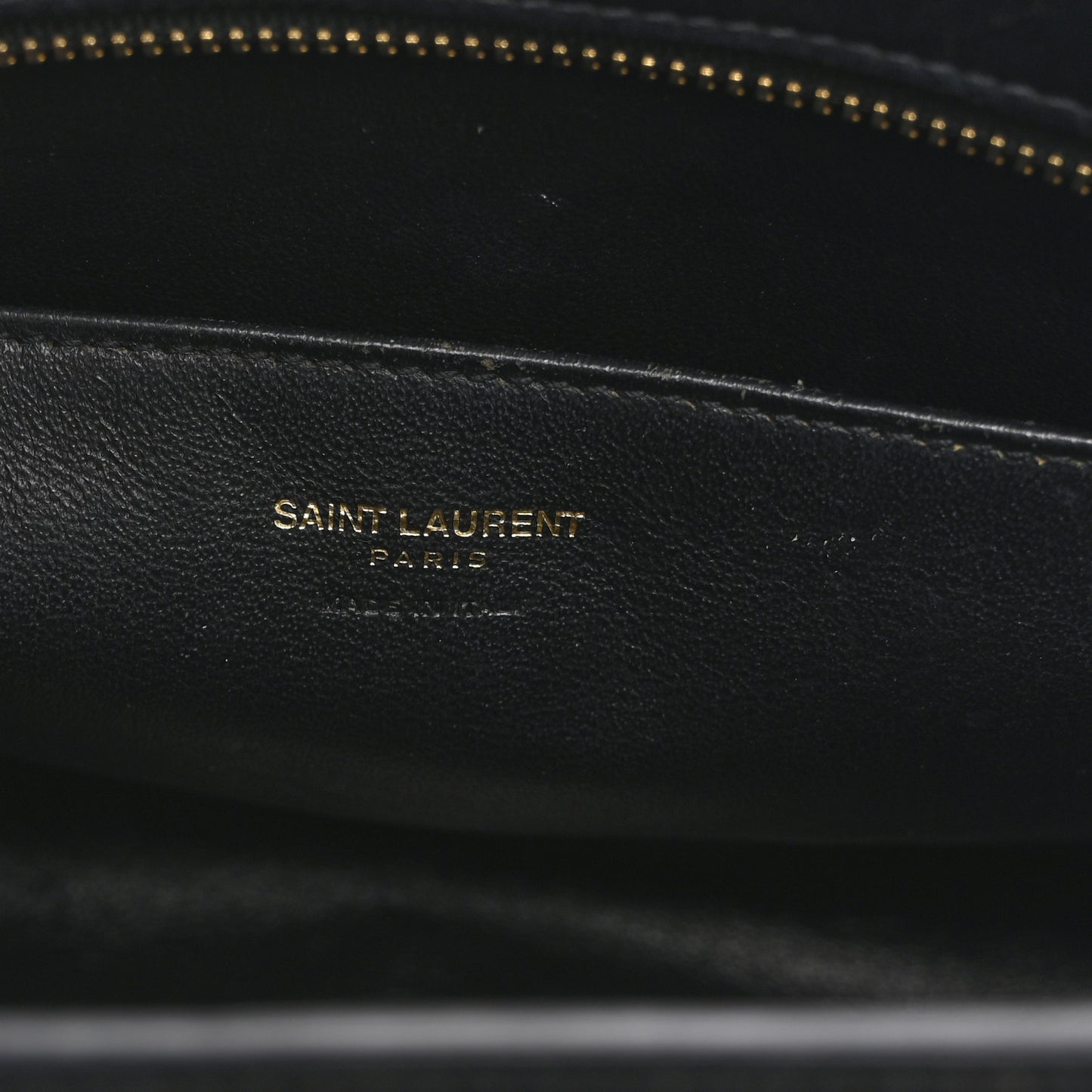 Calfskin Monogram Baby Cabas Black