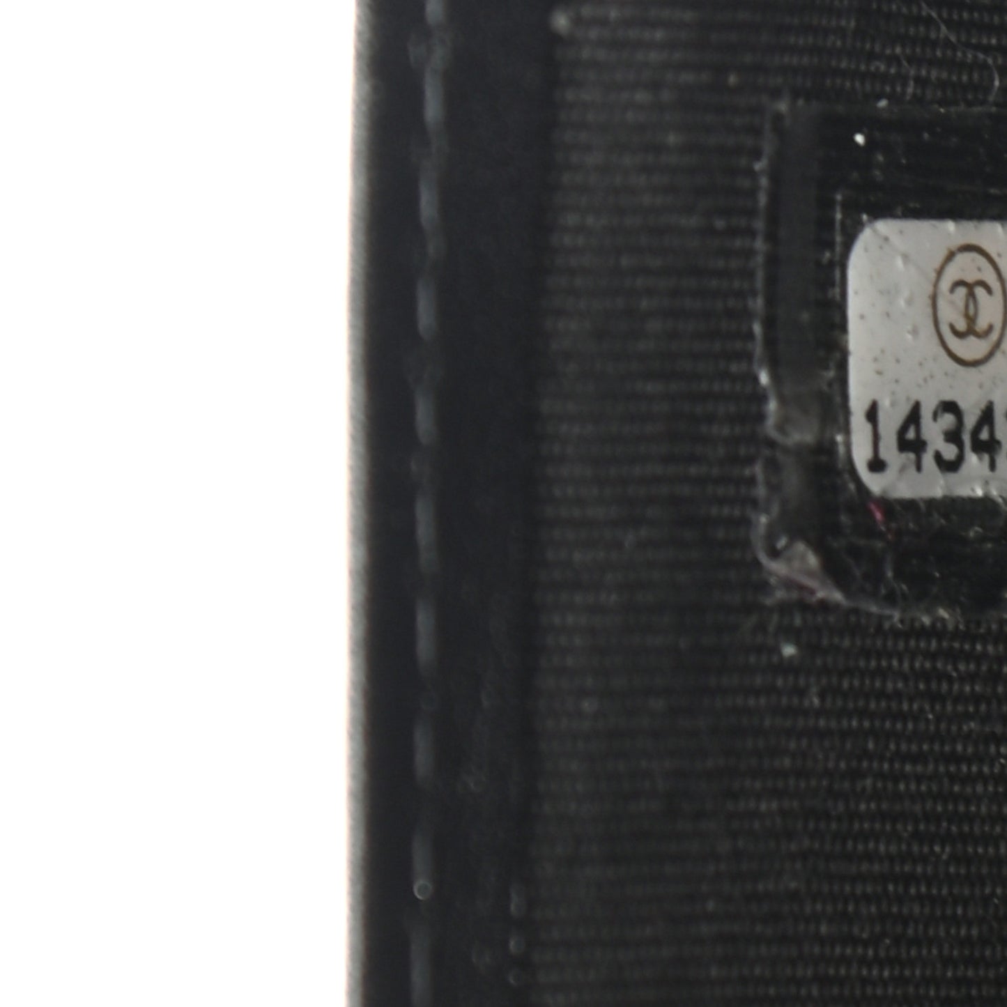 Patent Quilted Large Brilliant Flap Wallet Black