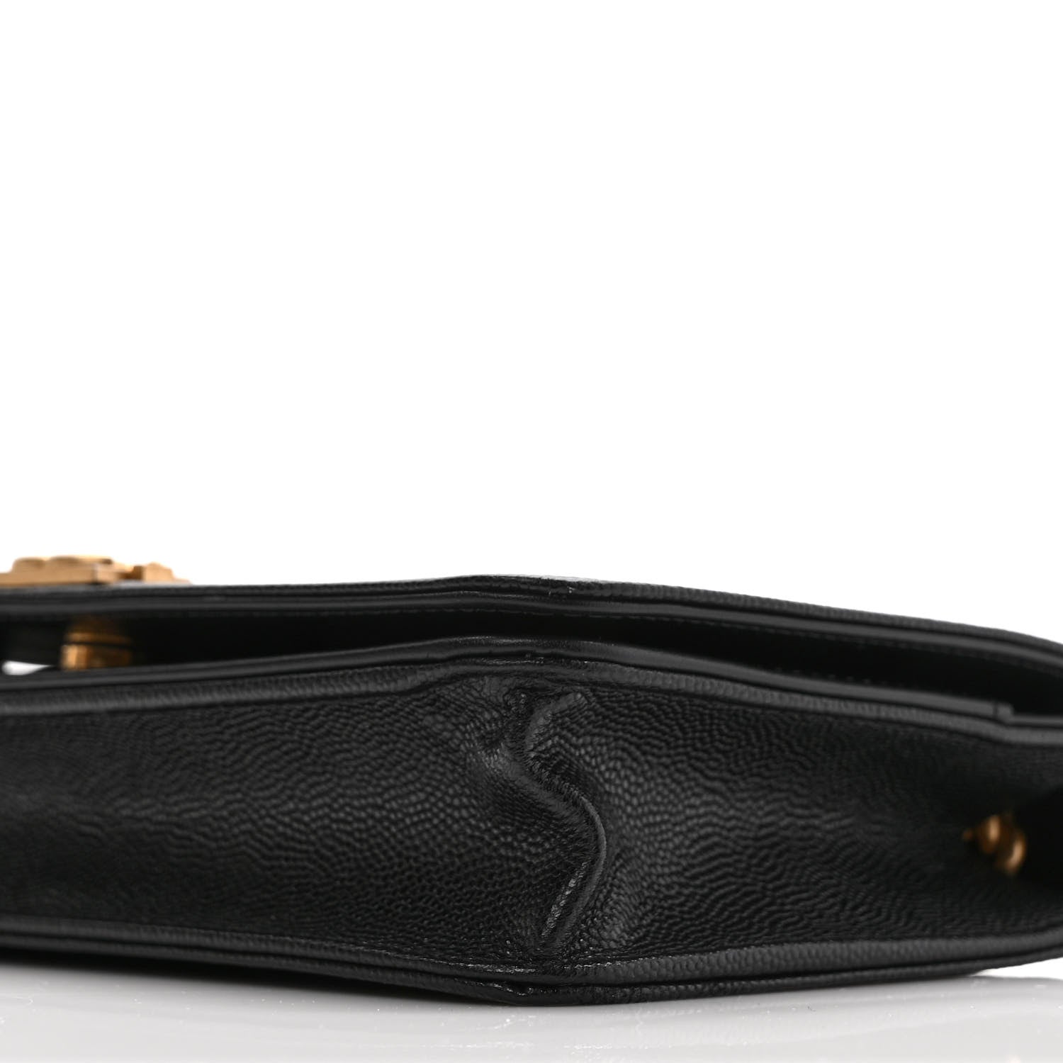 Chanel Caviar Quilted Boy Wallet On Chain WOC Black 9 of 9