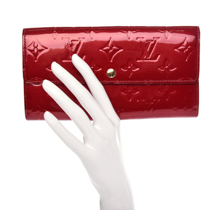 Louis Vuitton Vernis Sarah Wallet Pomme D'Amour 2 of 7