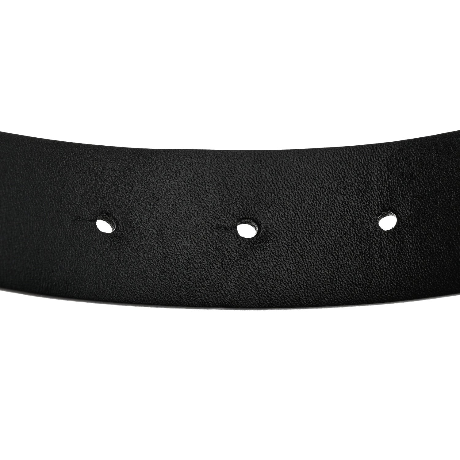 Chanel Calfskin Pearl Crystal CC Belt 95 38 Black 5 of 7