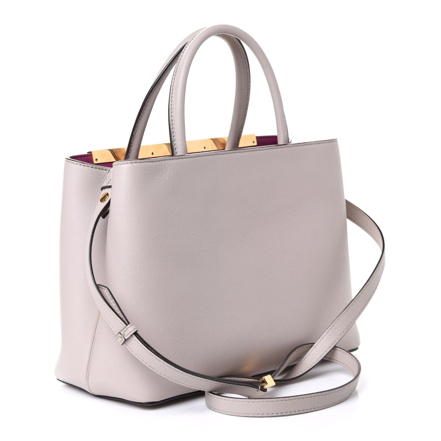 Vitello Dolce Century Petite 2Jours Tote Grigio Polvere Ciclamino