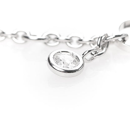 Hermes 18K White Gold Diamond Finesse Bracelet SH 5 of 8