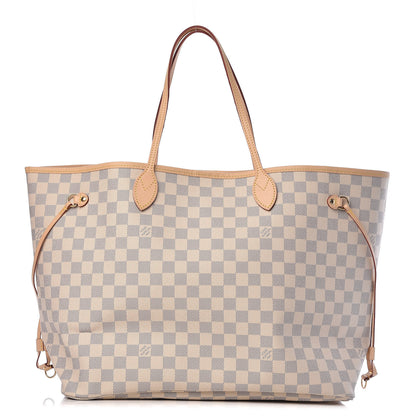 Louis Vuitton Damier Azur Neo Neverfull GM Rose Ballerine 1 of 13