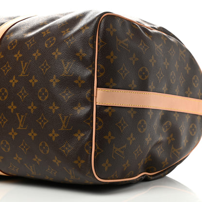 Louis Vuitton Monogram Keepall Bandouliere 55 9 of 12