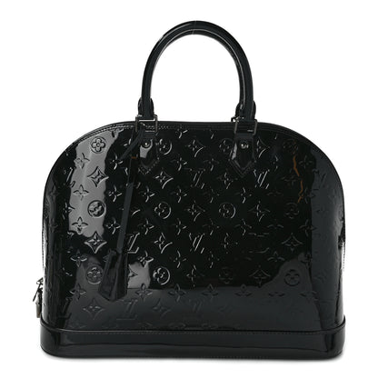 Louis Vuitton Vernis Alma GM Noir Magnetique 1 of 11