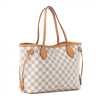 Louis Vuitton Damier Azur Neverfull PM 3 of 9