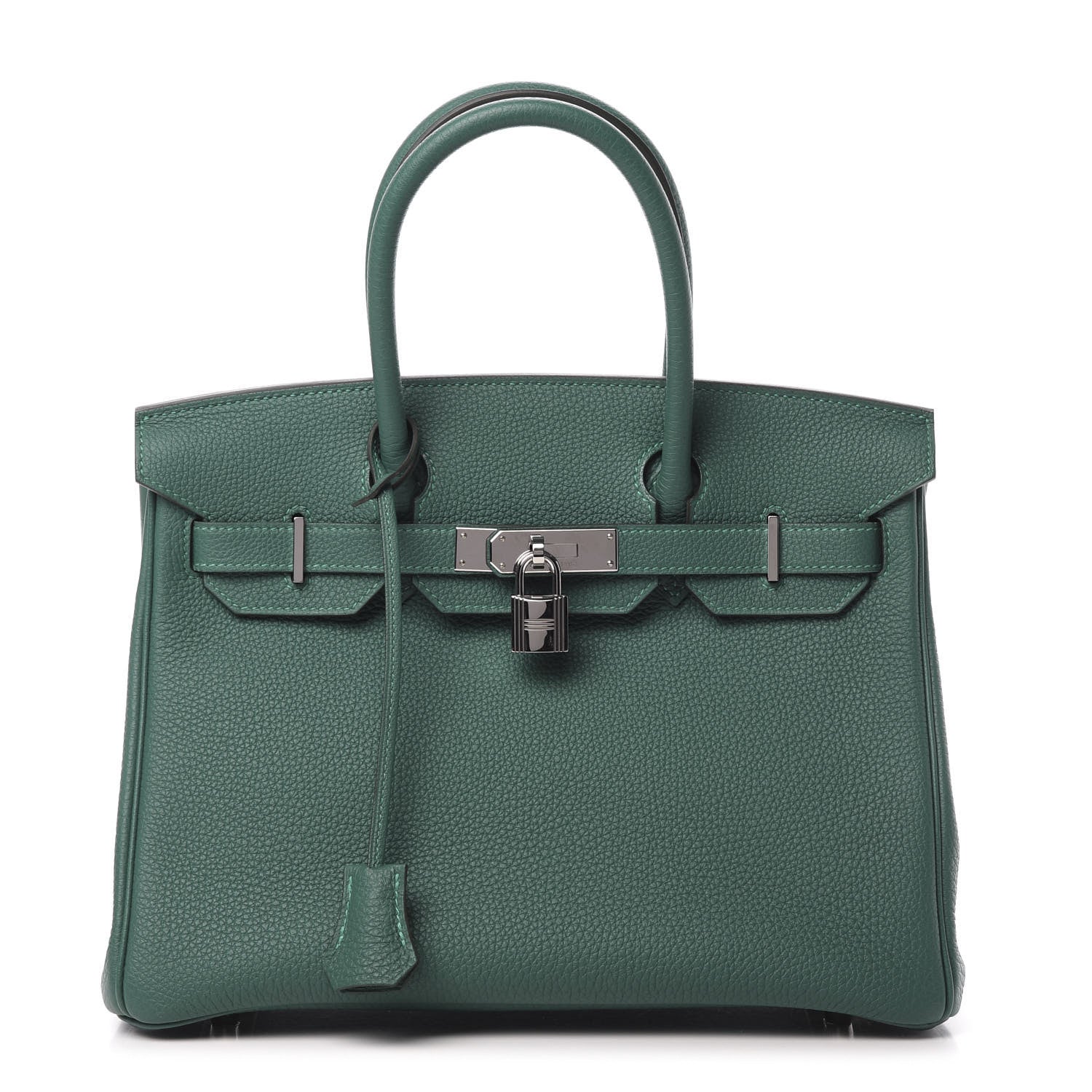 Hermes Togo Birkin 30 Malachite 1 of 11