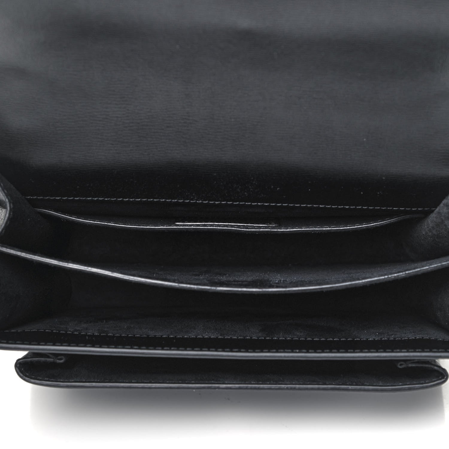 Saint Laurent Calfskin Medium Monogram Sunset Black 5 of 9