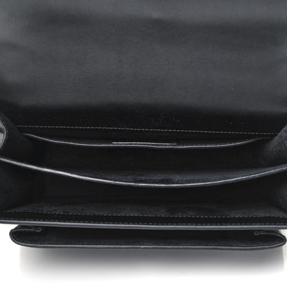 Saint Laurent Calfskin Medium Monogram Sunset Black 5 of 9