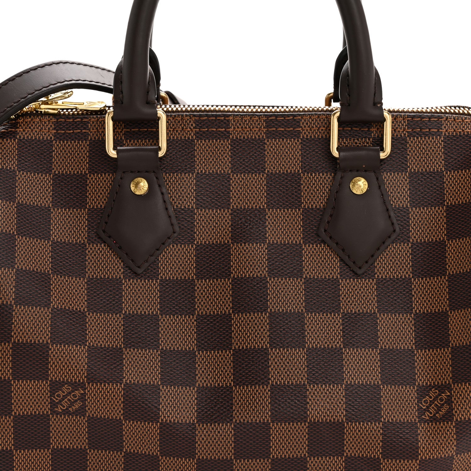 Louis Vuitton Damier Ebene Speedy Bandouliere 25 8 of 13