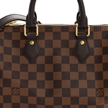 Louis Vuitton Damier Ebene Speedy Bandouliere 25 8 of 13