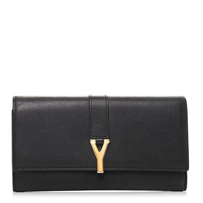 Saint Laurent Calfskin Classic Y Ligne Wallet Black 1 of 6