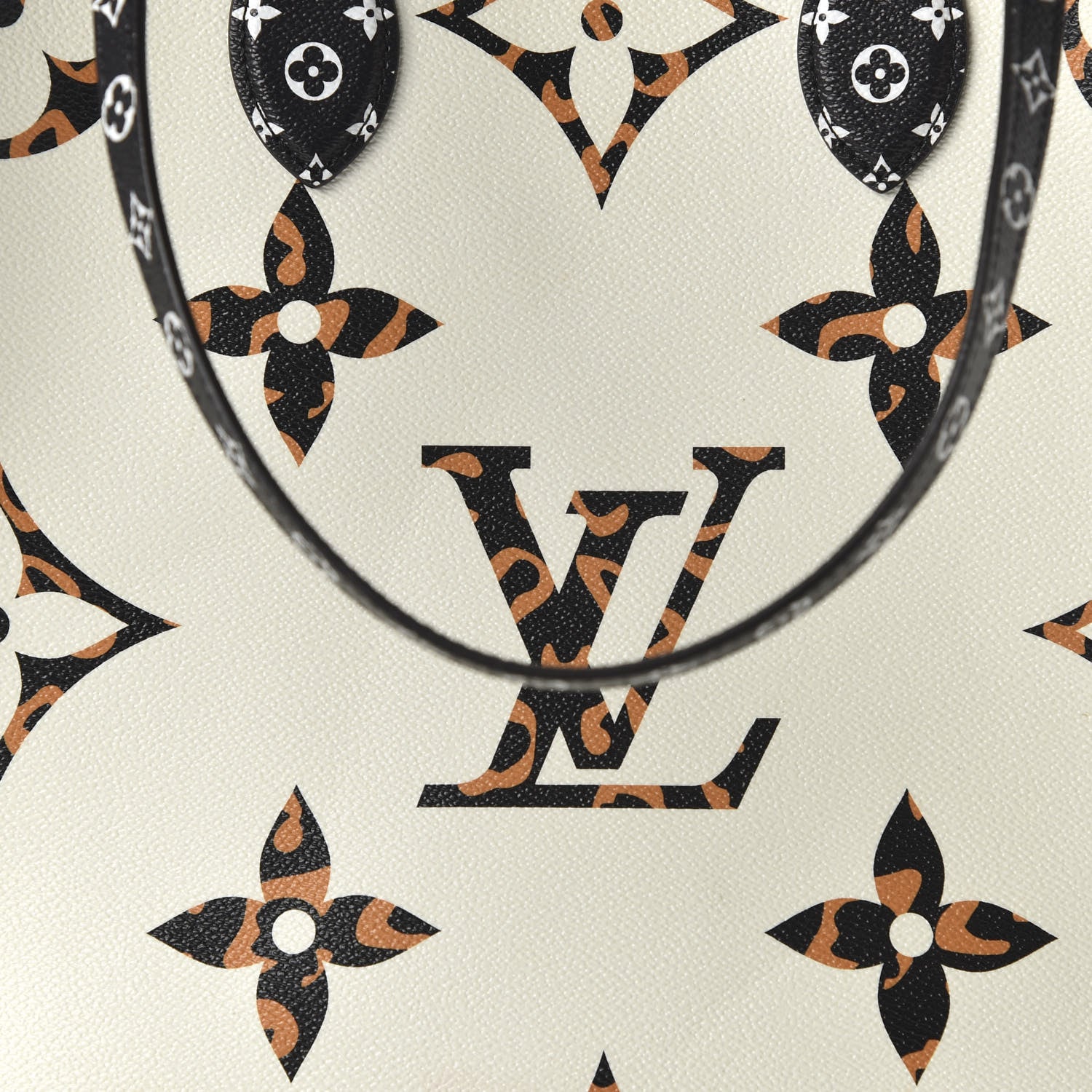 Louis Vuitton Monogram Giant Jungle Onthego GM Ivory 9 of 9
