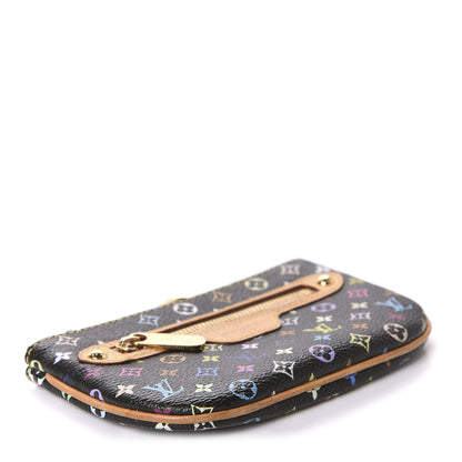 Louis Vuitton Monogram Multicolor Pochette Plate MM Black 4 of 8