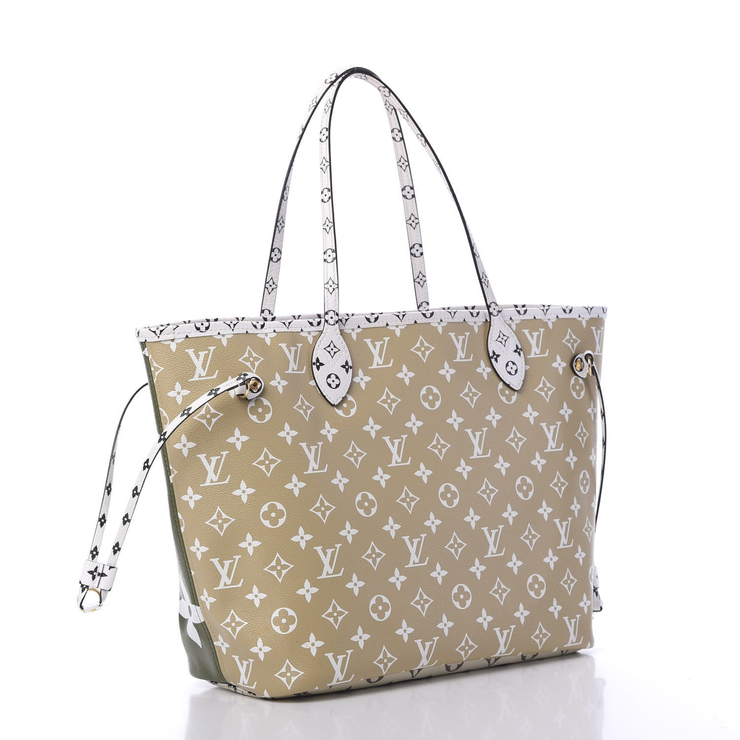 Monogram Giant Neverfull MM Kaki