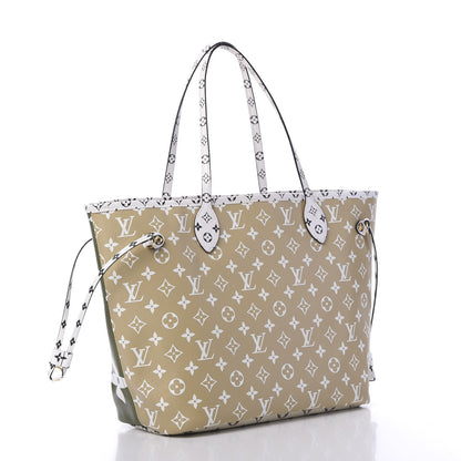 Louis Vuitton Monogram Giant Neverfull MM Kaki 3 of 12