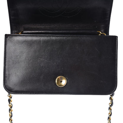 Chanel Lambskin Quilted Mini Flap Black 11 of 15