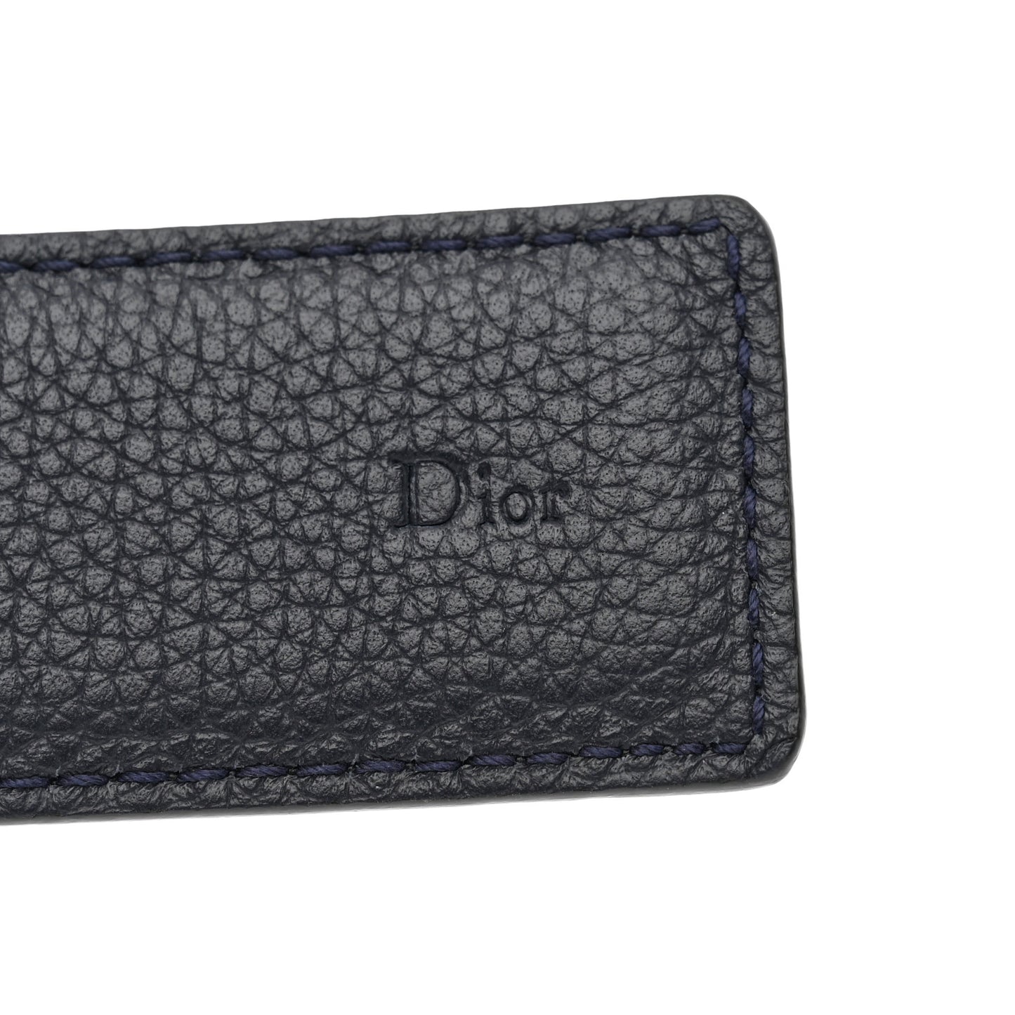 Grained Calfskin 35mm Montaigne Belt 90 Black