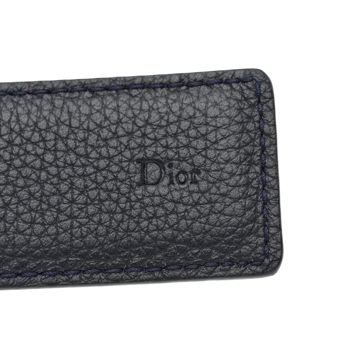 Christian Dior Grained Calfskin 35mm Montaigne Belt 90 Black 6 of 8