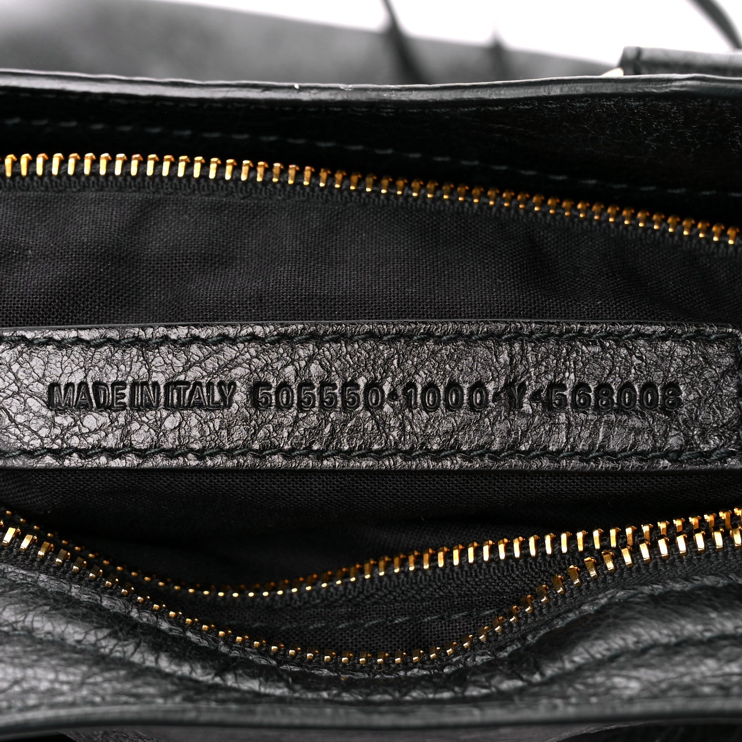Balenciaga Agneau Classic Gold Hardware City Black 7 of 10