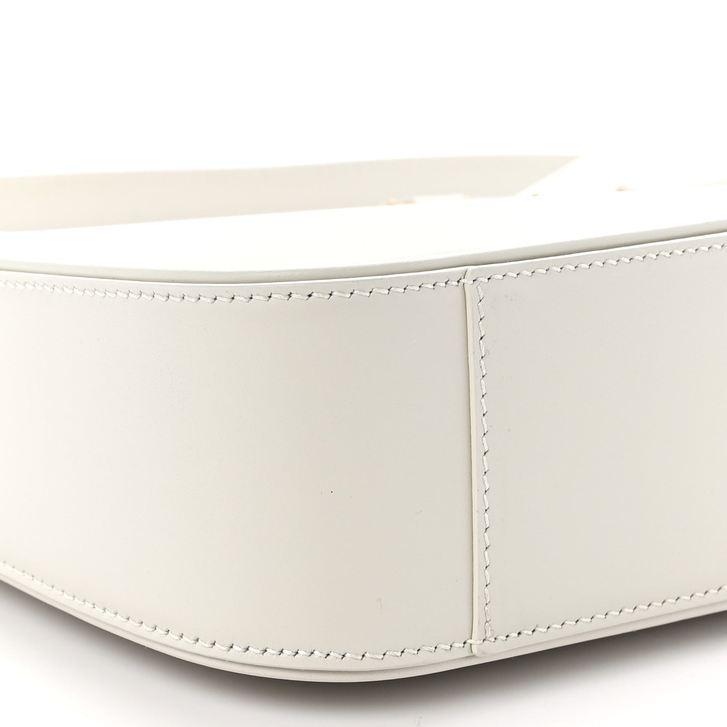 Smooth Calfskin Le 5 A 7 Hobo Blanc Vintage