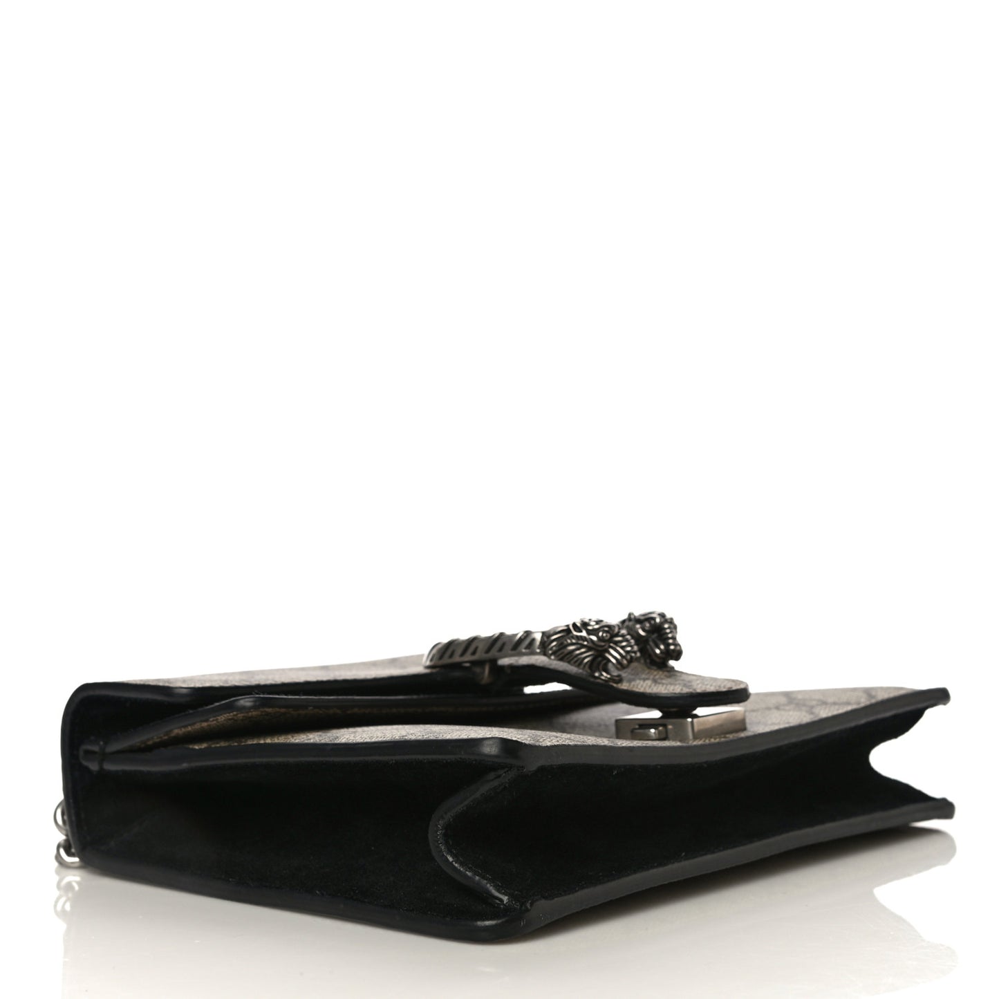 GG Supreme Monogram Mini Dionysus Shoulder Bag Black