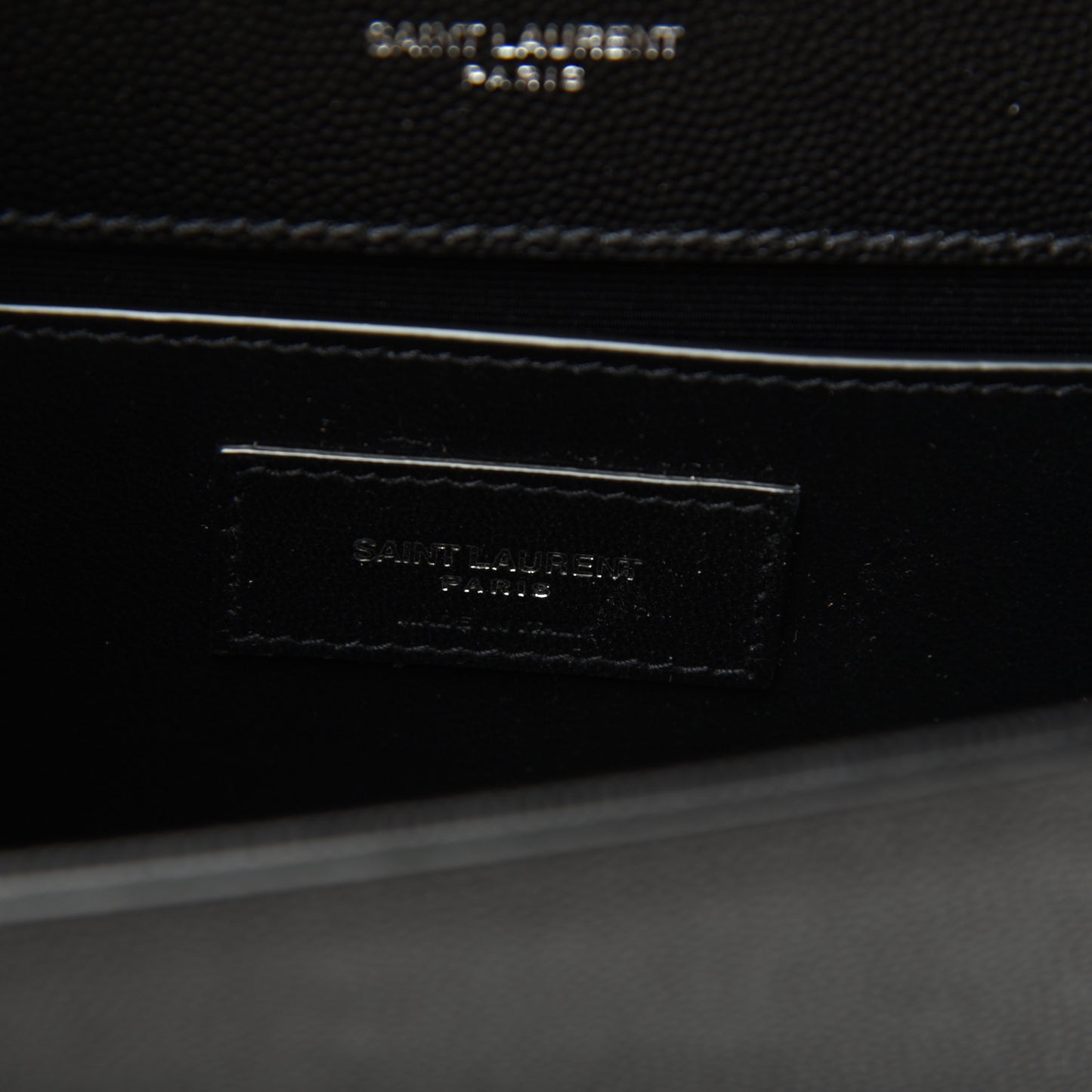 Grain De Poudre Small Monogram Kate Satchel Black