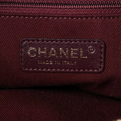 Chanel Calfskin Quilted Medium Soft Elegance Tote Black 5 of 7