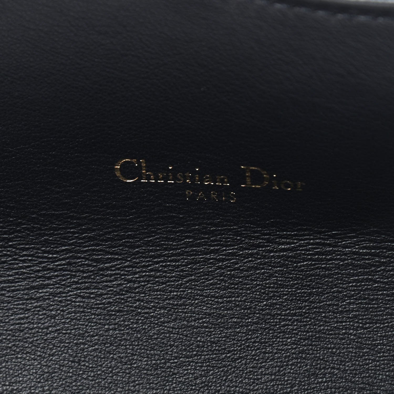 Christian Dior Oblique Saddle Chain Long Wallet Blue 7 of 12