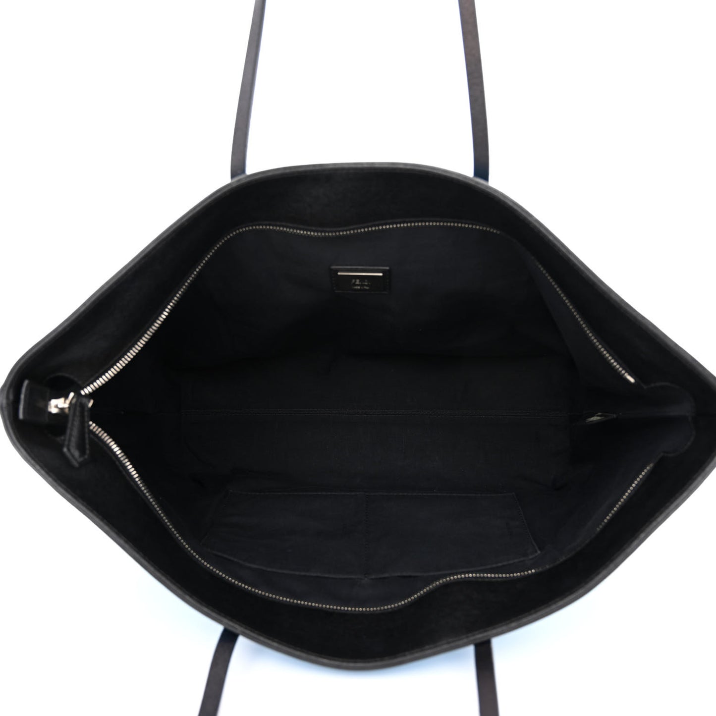 Vitello Elite Cuoio Monster Buggies Medium Roll Tote Blue Royal Black