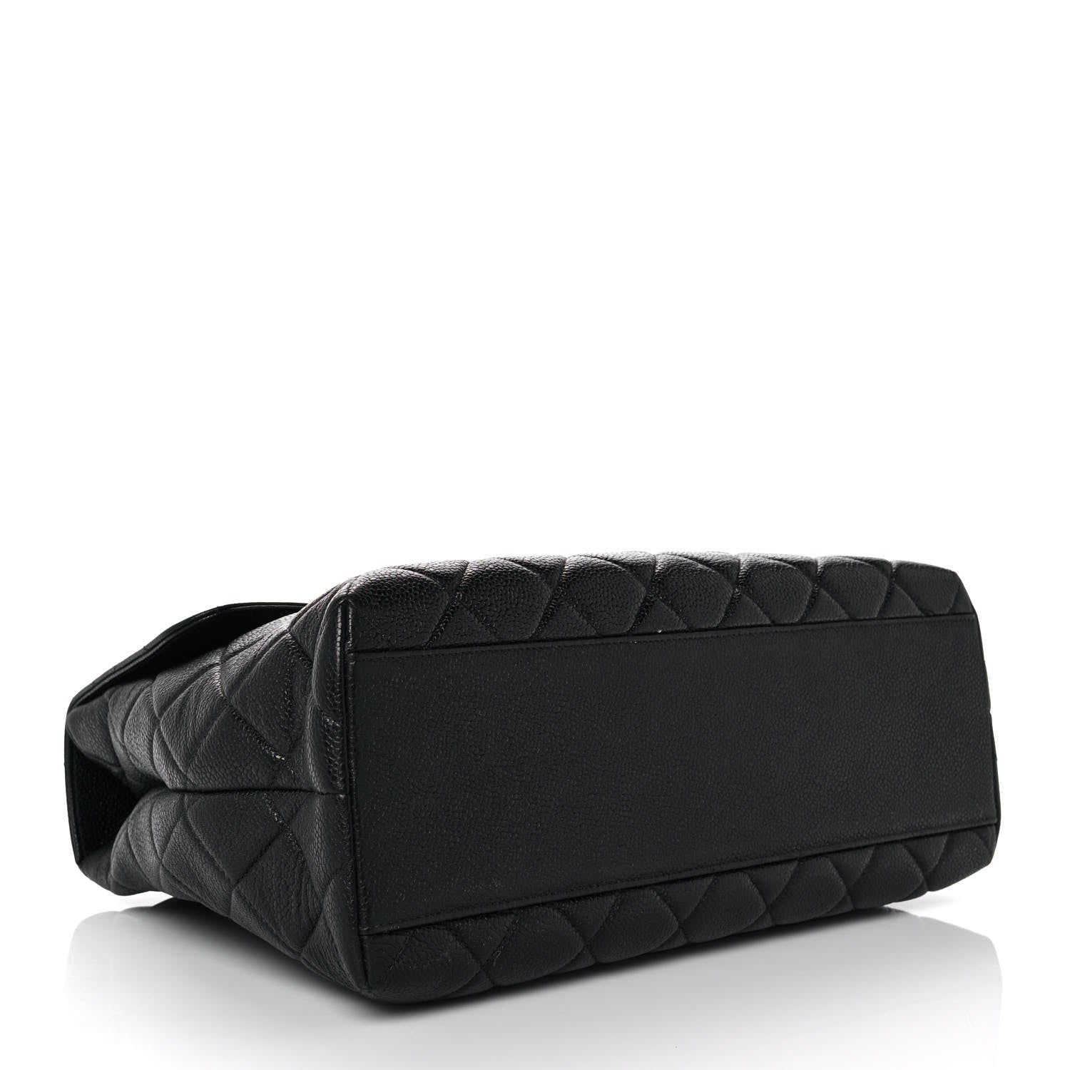Chanel Caviar Quilted Jumbo Kelly Flap Black 4 of 13