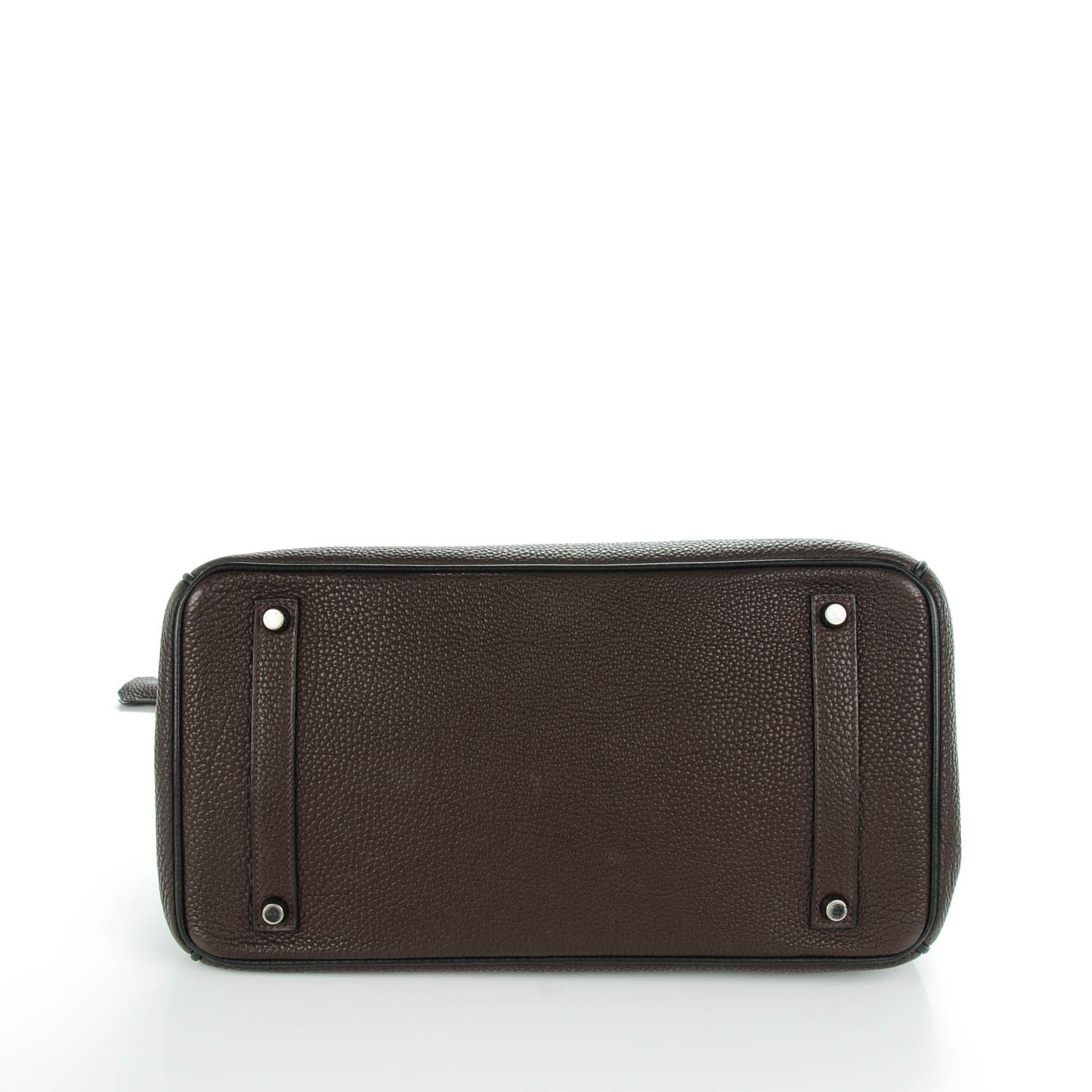 Hermes Togo Bi-Color Birkin 35 Chocolate Black 5 of 22