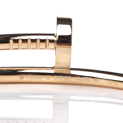 Cartier 18K Yellow Gold Juste Un Clou Bracelet 16 4 of 4