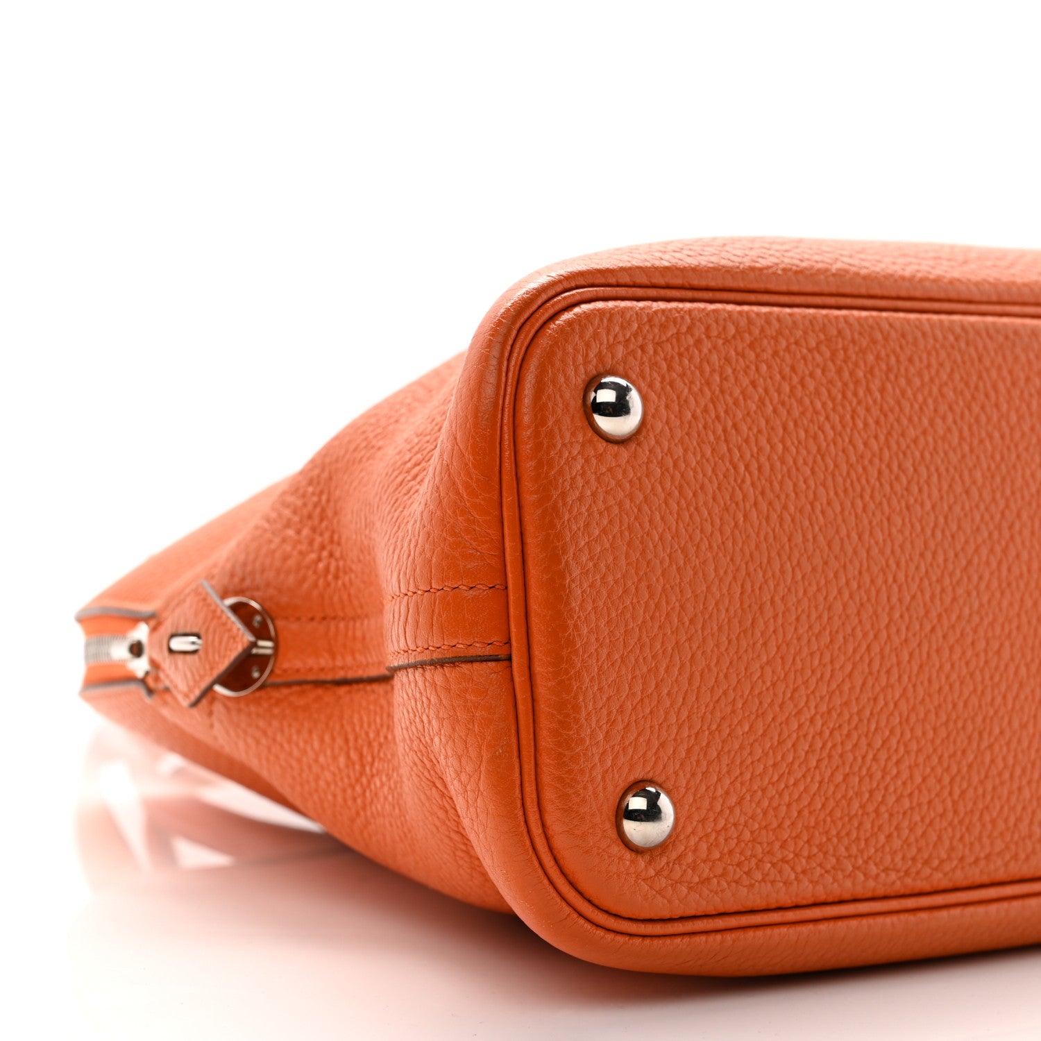 Hermes Taurillon Clemence Bolide 31 Orange Orange 9 of 11