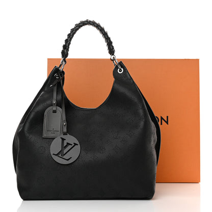 Louis Vuitton Mahina Carmel Hobo Black 15 of 15