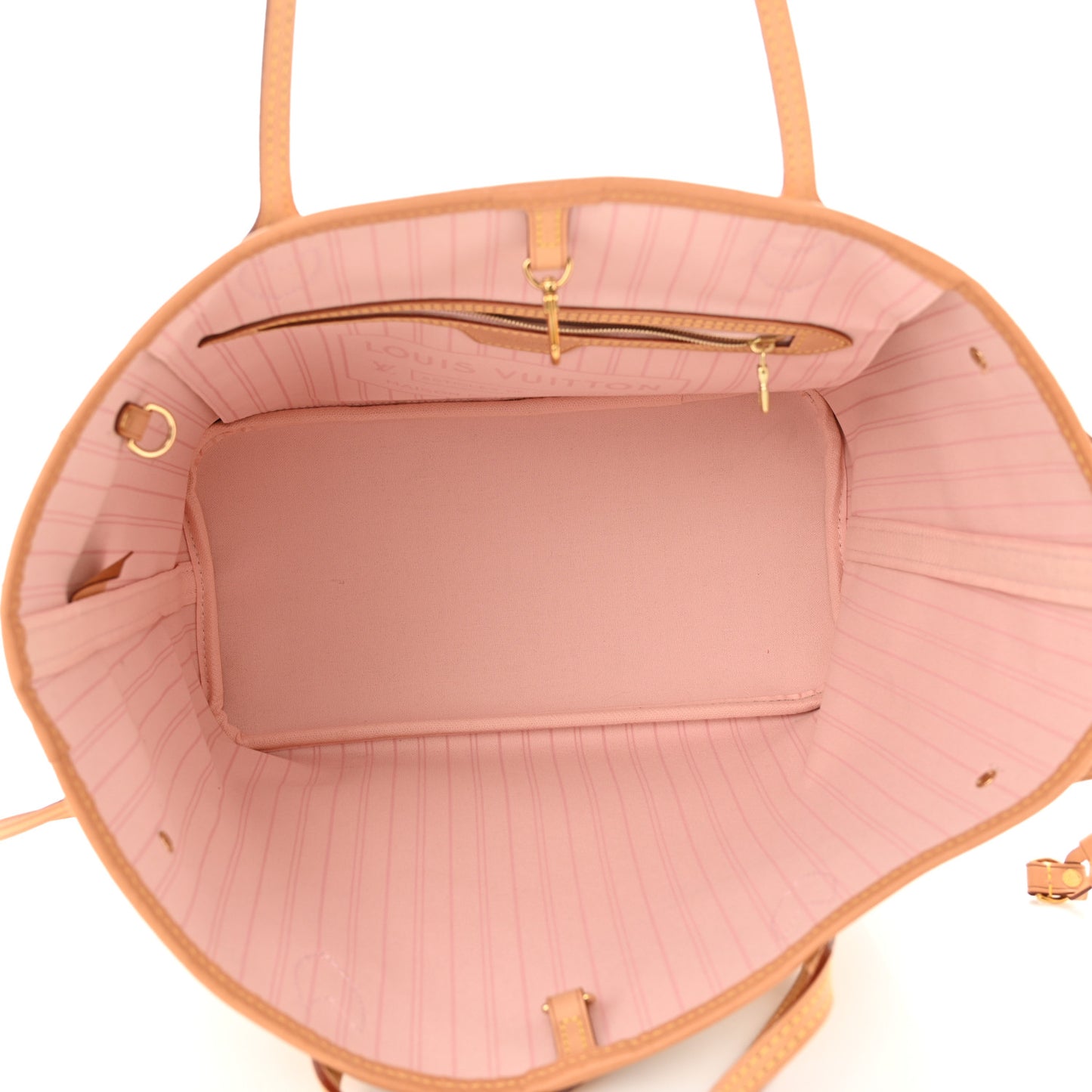 Damier Azur Neo Neverfull MM Rose Ballerine