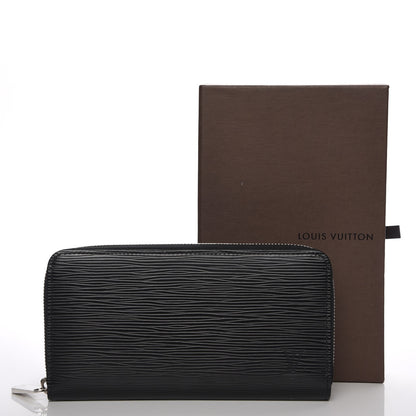Louis Vuitton Epi Zippy Wallet Black 8 of 8